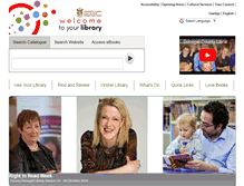 Tablet Screenshot of donegallibrary.ie